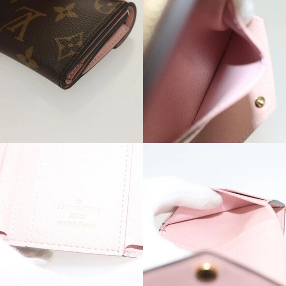 LOUIS VUITTON Monogram Portefeuille Zoe Wallet Pink M62933 LV Auth 125843 - Picture 16 of 16